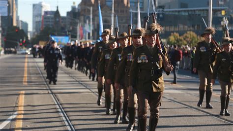 anzac day march